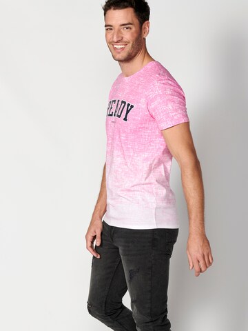 KOROSHI Koszulka w kolorze różowy