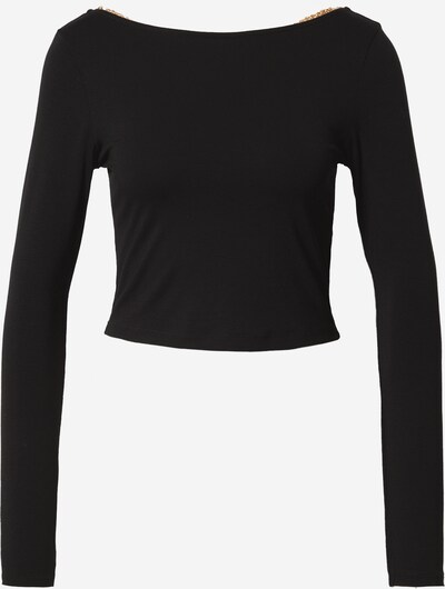 ABOUT YOU Shirt 'Sarina' in de kleur Goud / Zwart, Productweergave