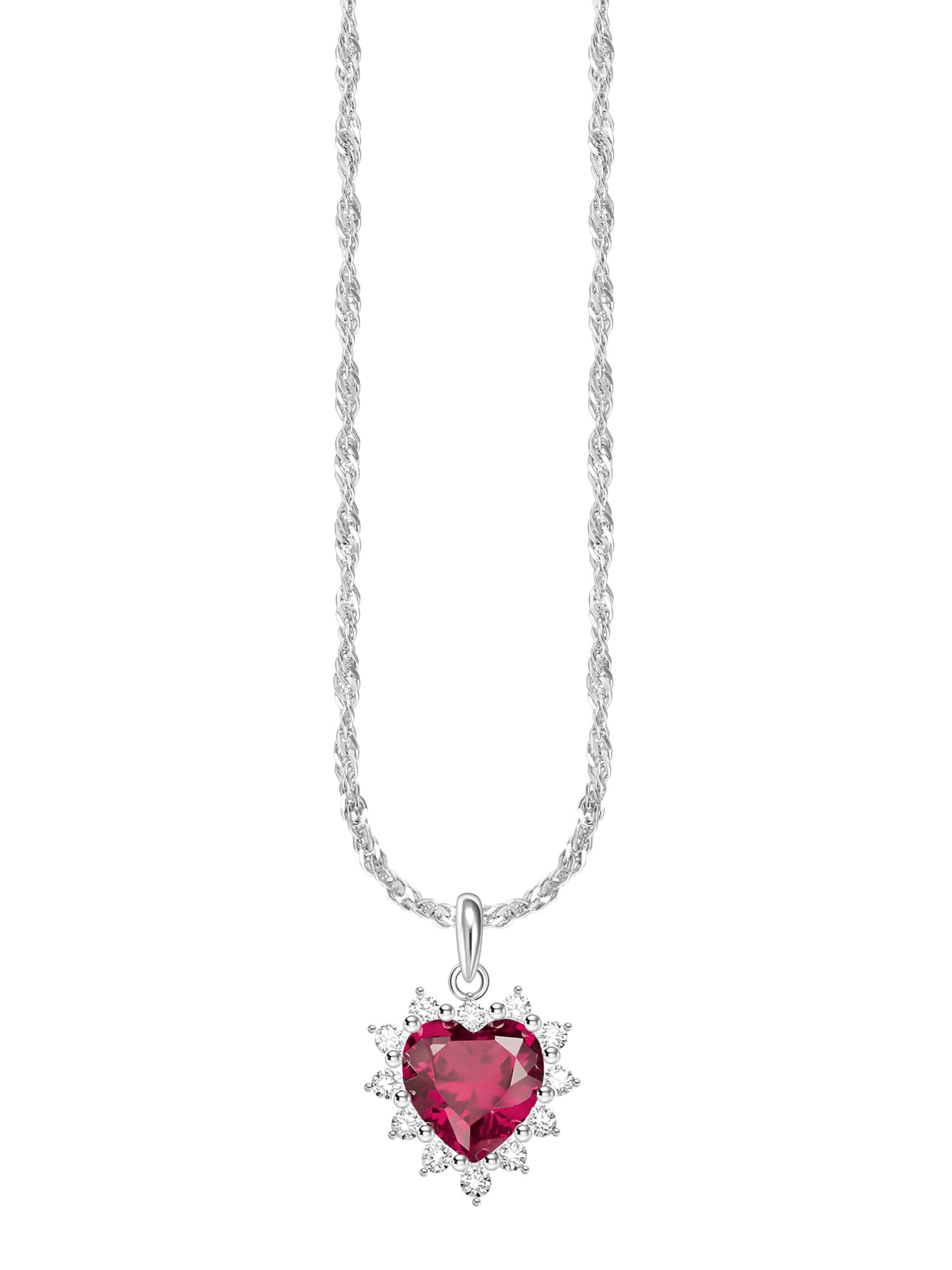 Thomas Sabo Kette 'Romance' in Silber: Vorderseite