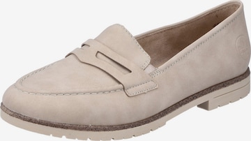 Rieker Instappers in Beige: voorkant