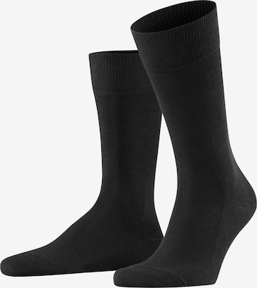 FALKE Socks 'Family' in Black: front