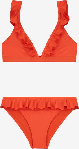 Shiwi Triangel Bikini 'BELLA' in Rood: voorkant