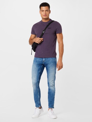 Superdry Tričko - Fialová