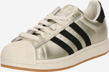 smėlio ADIDAS ORIGINALS Sportbačiai be auliuko 'Superstar II': priekis