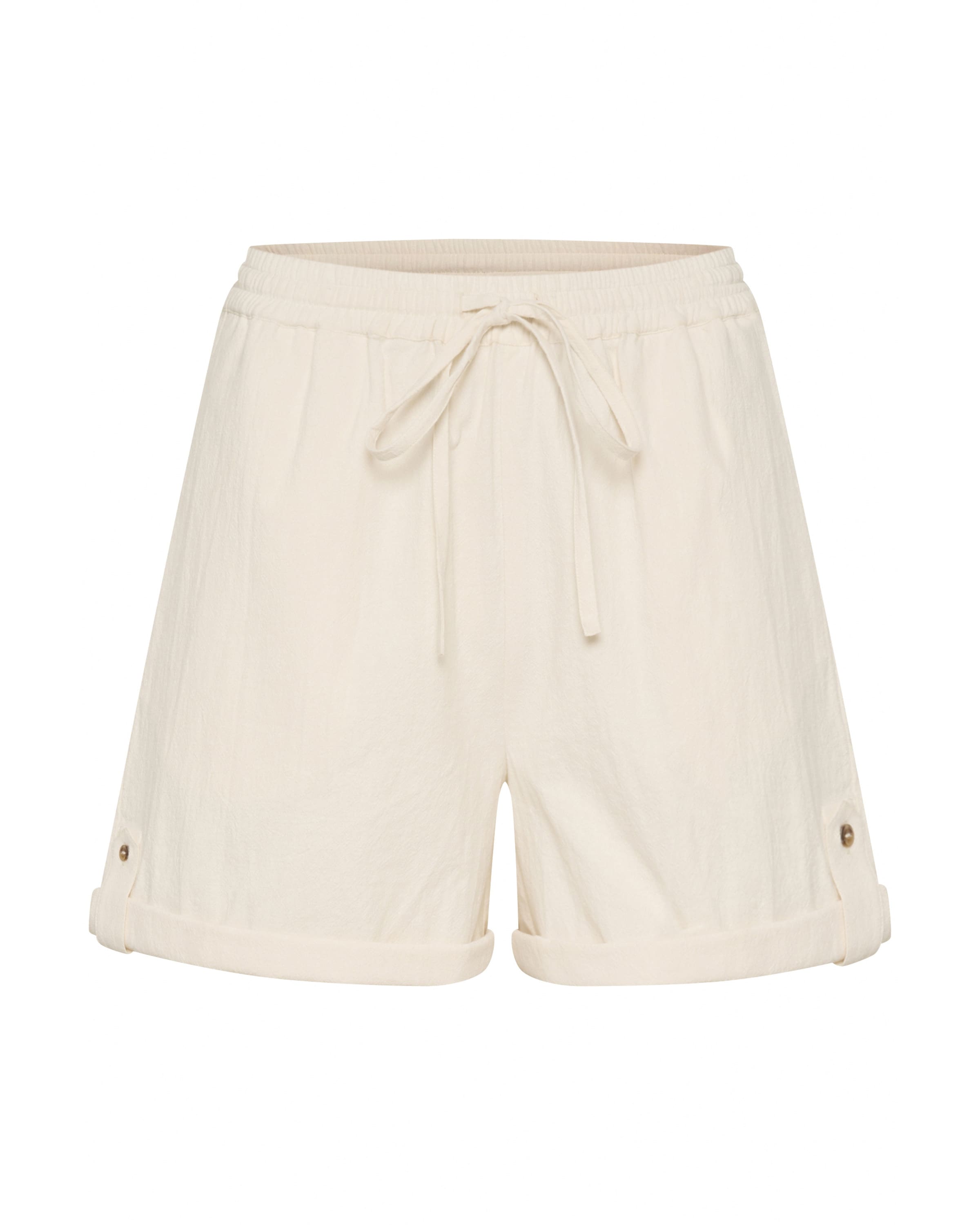 SAINT TROPEZ - Loosefit Pantalón 'Zalinda' en beige: frente