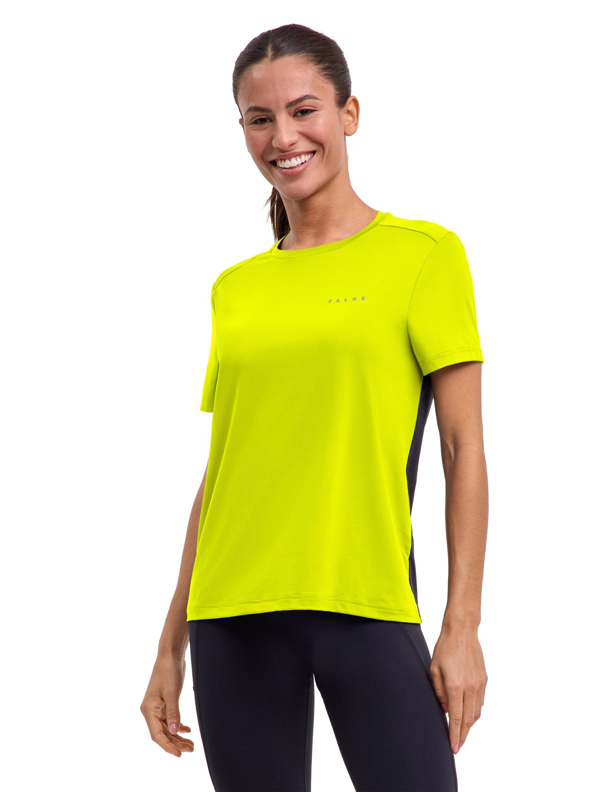 FALKE Performance Shirt in Yellow: front