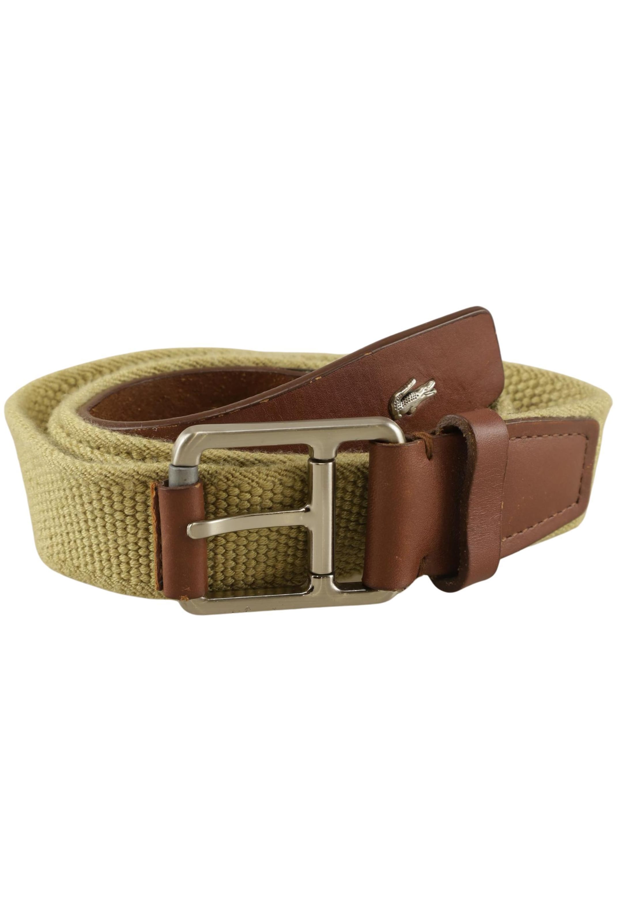 LACOSTE Belt & Suspenders in One size in Beige: front
