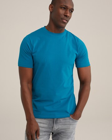 WE Fashion T-shirt i blå: framsida