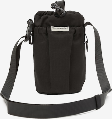 Cleptomanicx Crossbody bag 'Bottle Bag' in Black: front