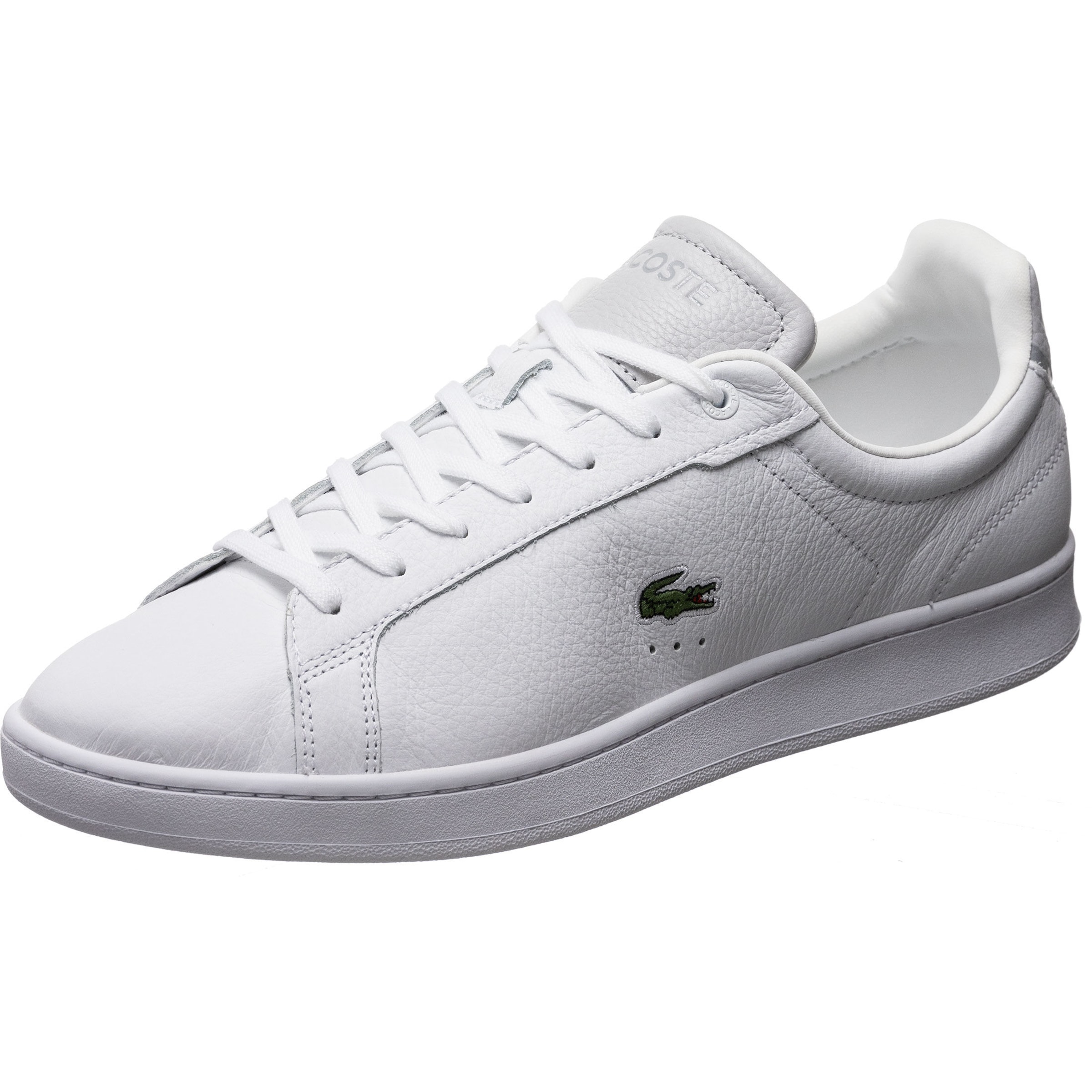 LACOSTE Matalavartiset tennarit 'Carnaby Pro' värissä valkoinen: etupuoli