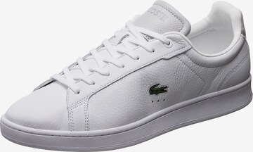 Baskets basses 'Carnaby Pro' LACOSTE en blanc : devant