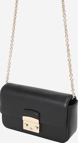 FURLA Crossbody bag 'METROPOLIS MINI' in Black: front