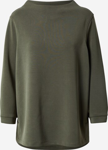 GERRY WEBER Sweatshirt in Groen: voorkant