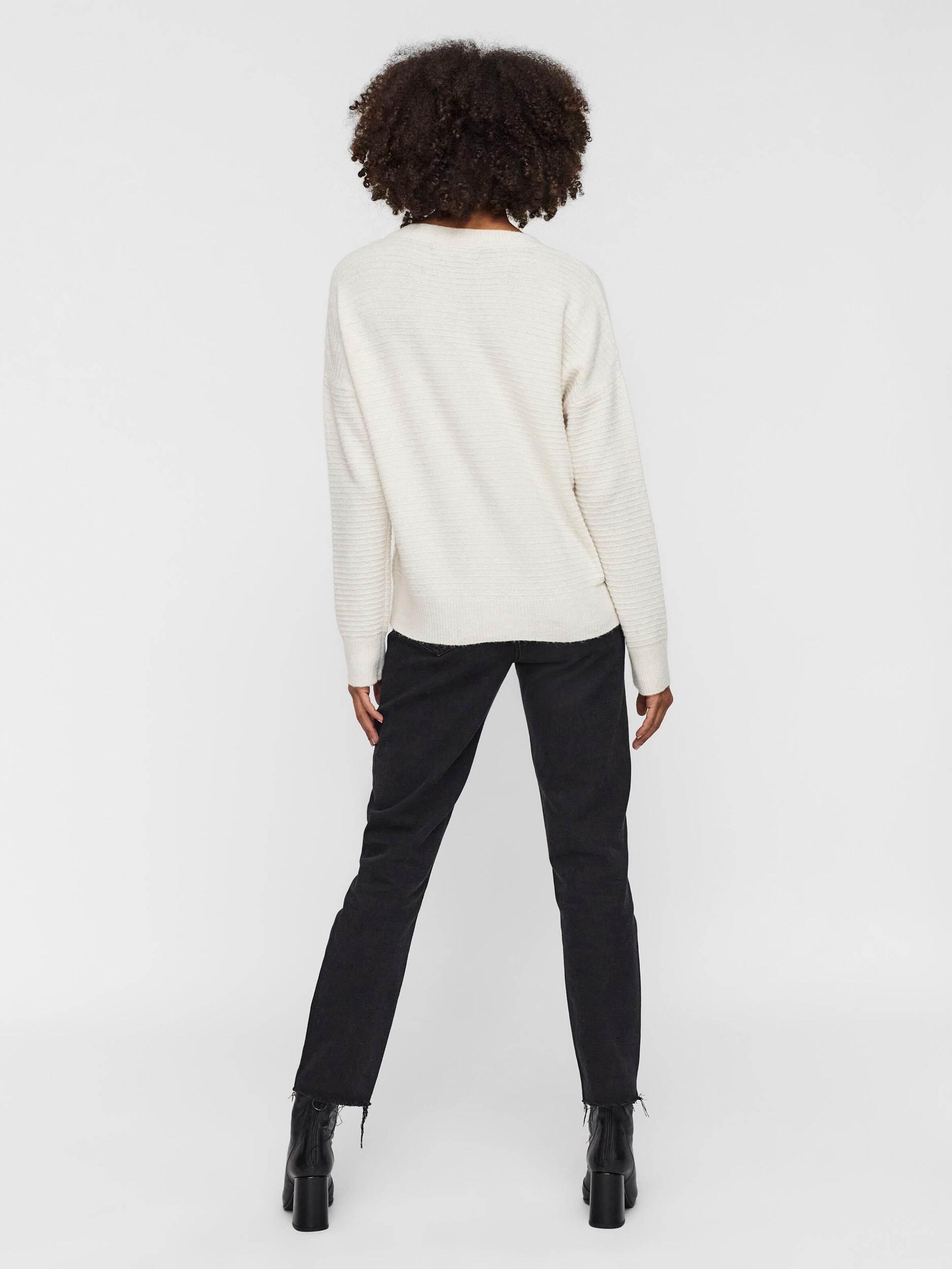 Frauen Pullover & Strick VERO MODA Pullover 'Doffy' in Wollweiß - JY94201 Frauen Pullover & Strick VERO MODA Pullover 'Doffy' in Wollweiß - JY94201