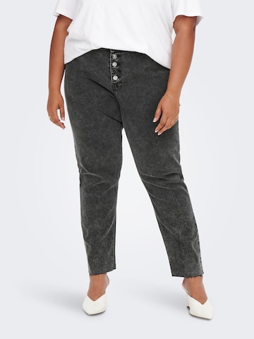 regular Jeans 'Careneda' di ONLY Carmakoma in nero: frontale