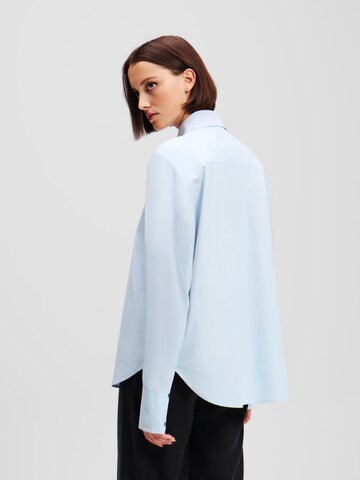 Camicia da donna di Karl Lagerfeld in blu
