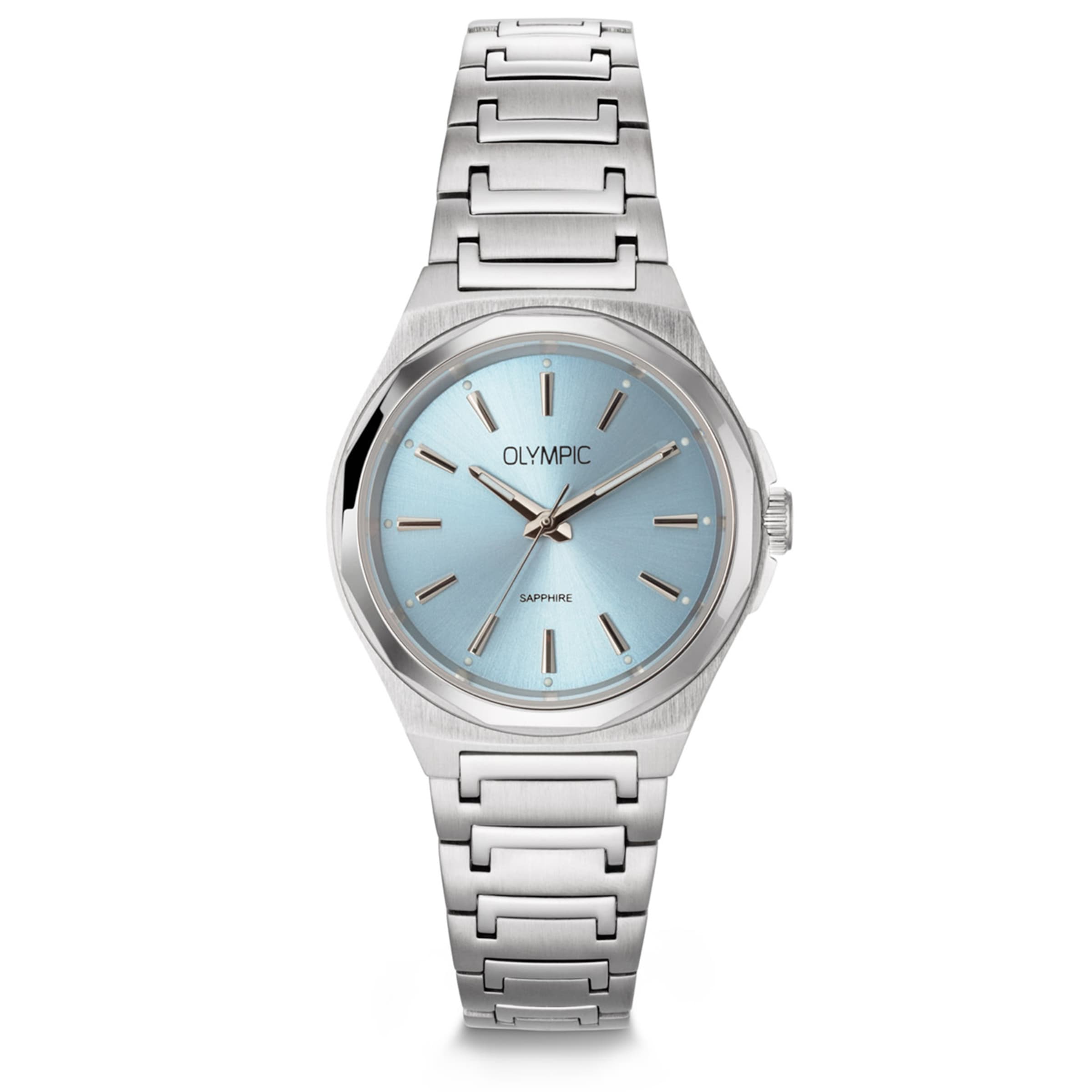 Olympic Analog watch in Silver: front