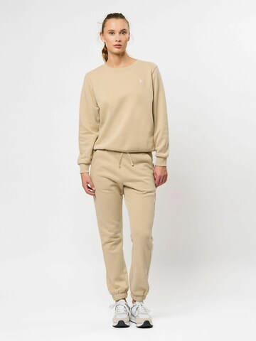 U.S. POLO ASSN. Tapered Housut 'India' värissä valkoinen