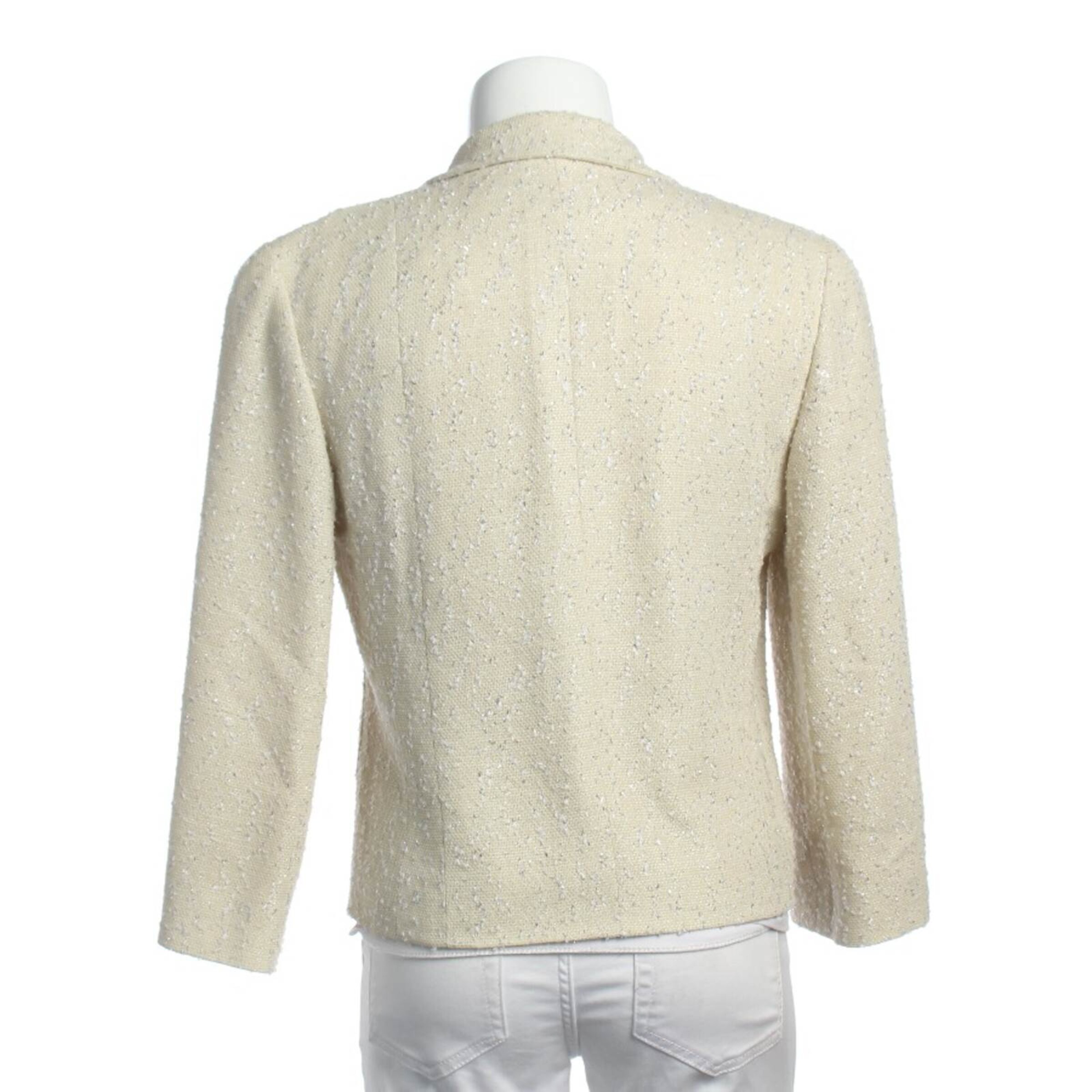 CHANEL Blazer in S in White
