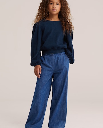 WE Fashion Bluza | modra barva