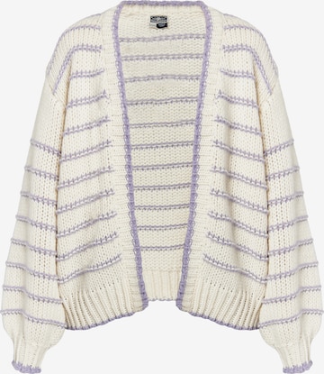 DreiMaster Maritim Knit cardigan in Beige: front