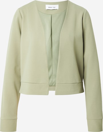 Blazer 'Arlene' ABOUT YOU en vert : devant