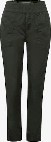 Pantalon 'Bonny' STREET ONE en vert : devant