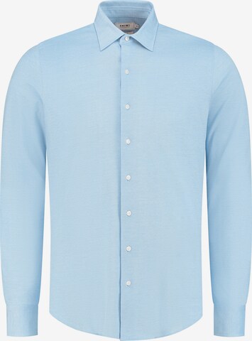 Shiwi Button Up Shirt 'Pablo' in Blue: front