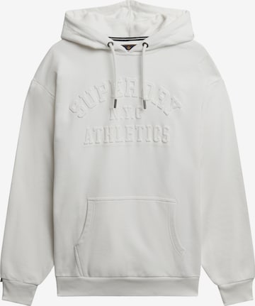 Sweat-shirt Superdry en blanc : devant