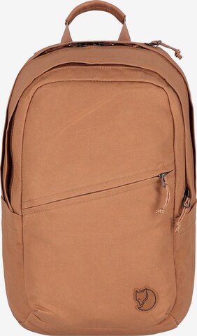 Fjällräven Backpack 'Räven' in Brown: front