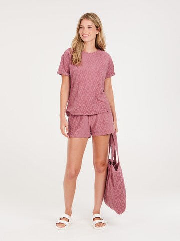 PROTEST Shirt 'PRTTERRY' in Pink