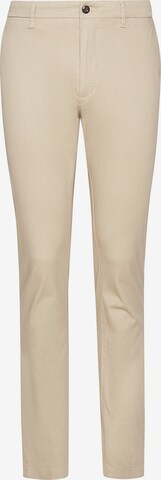 Coupe slim Pantalon chino 'Bleecker' TOMMY HILFIGER en beige : devant