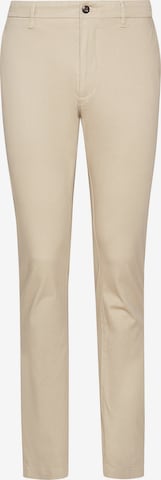 Coupe slim Pantalon chino 'Bleecker' TOMMY HILFIGER en beige : devant