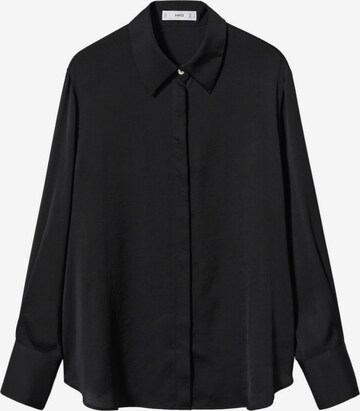 MANGO Blouse 'Ideale' in Black: front