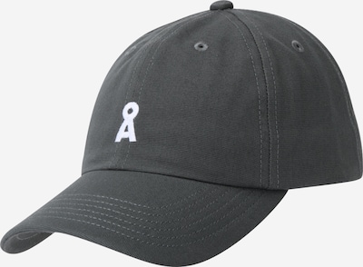 Kepurė 'YAANIS' iš ARMEDANGELS, spalva – tamsiai pilka / balta, Prekių apžvalga