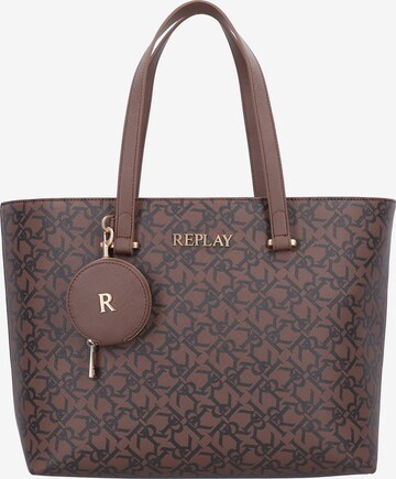 REPLAY Shopper in Braun: front