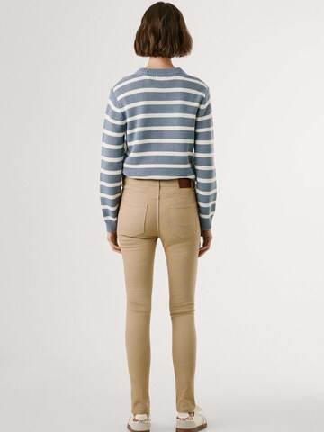 Pepe Jeans Slim fit Pants 'THELMA' in Beige