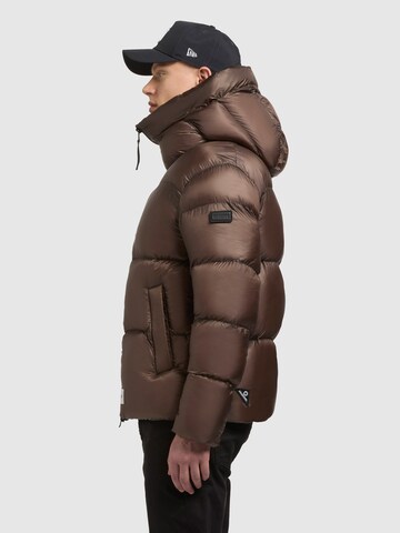 khujo Winterjacke 'Dane' in Braun
