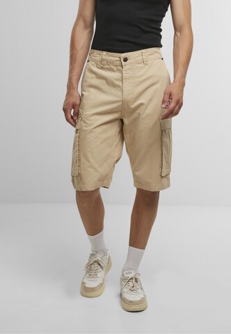 Ecko Unlimited - Regular Calças cargo 'Rockaway' em castanho: frente