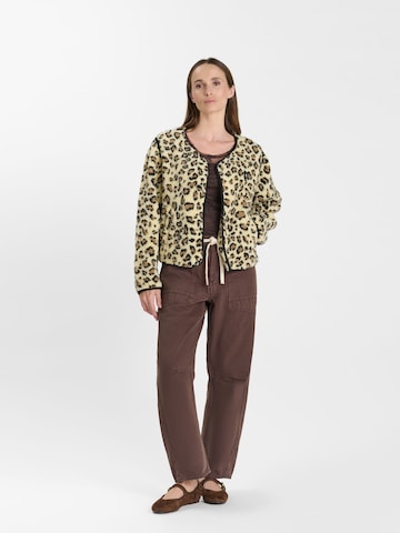 Veste en polaire 'Poema' Le Temps Des Cerises en jaune