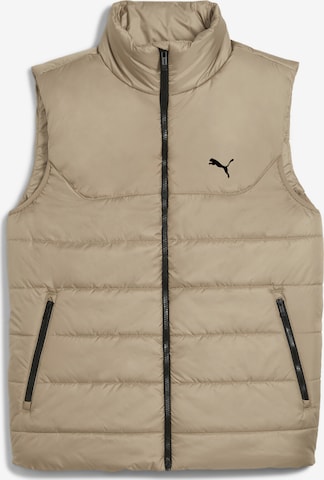 PUMA Sportbodywarmer in Beige: voorkant