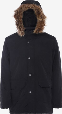 ICELOS Winter Jacket in Black: front