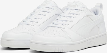 Baskets basses 'Rebound V6' PUMA en blanc