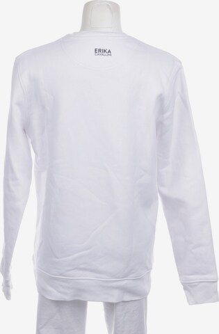 Erika Cavallini Sweatshirt & Zip-Up Hoodie in M in White