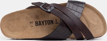 Mule 'Gautier' Bayton en marron