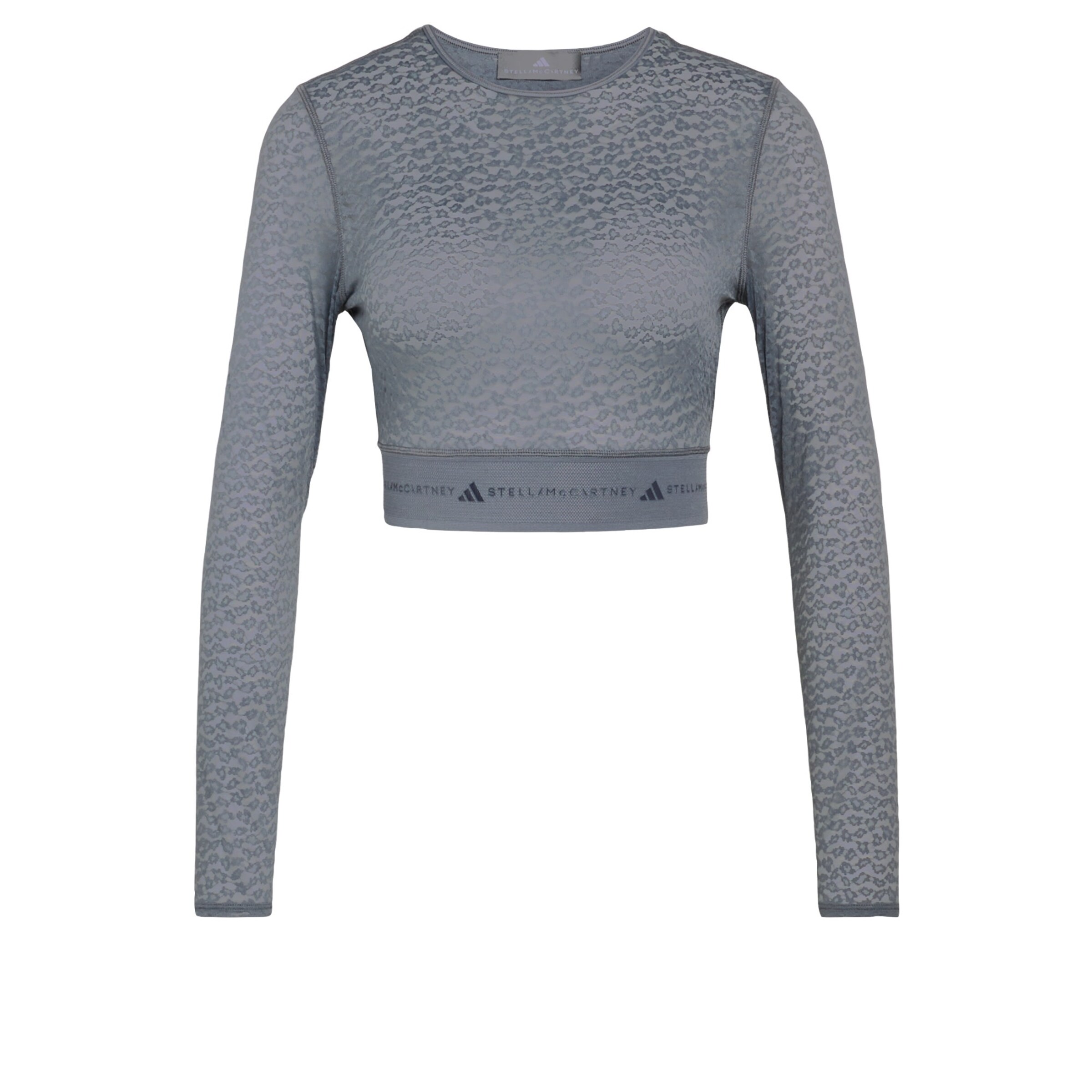 ADIDAS BY STELLA MCCARTNEY Functioneel shirt in Grijs: voorkant