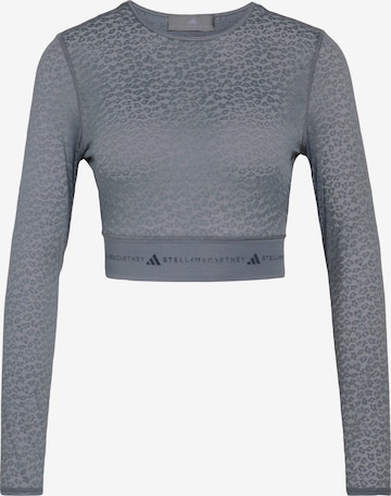 ADIDAS BY STELLA MCCARTNEY - Camiseta funcional en gris: frente