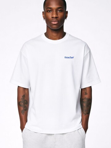 DriveFastDieYoung Shirt 'Speed' in White
