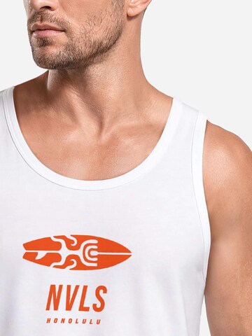 Neverless Shirt 'Honolulu Turtel' in White