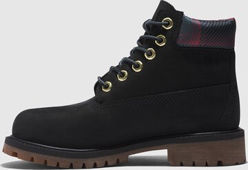 TIMBERLAND - Botines con cordones en negro